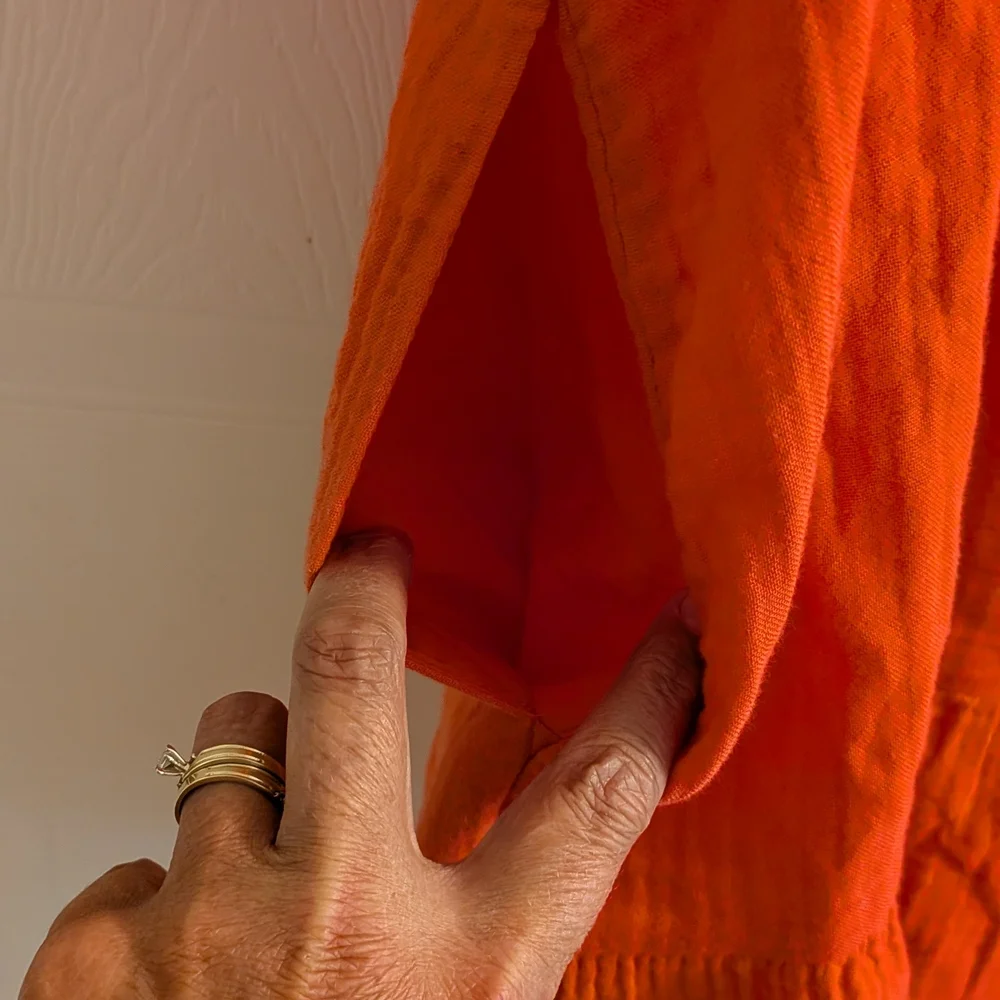 Universal Thread Orange Sleeveless Sundress - Picture 4 of 4